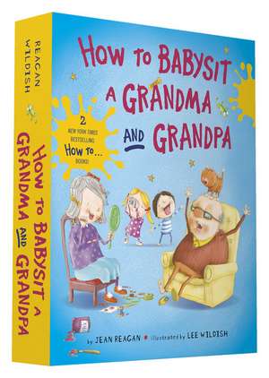 How to Babysit a Grandma and Grandpa Board Book Boxed Set de Jean Reagan