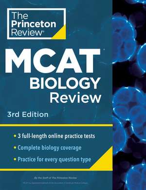 Princeton Review MCAT Biology Review, 3rd Edition de The Princeton Review