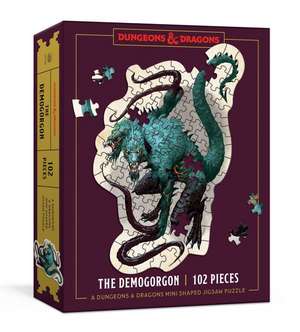 Dungeons & Dragons Mini Shaped Jigsaw Puzzle: The Demogorgon Edition: 102-Piece Collectible Puzzle for All Ages de Official Dungeons & Dragons Licensed