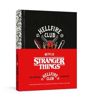 Stranger Things: The Official Hellfire Club Notebook: A Grid-Paper Notebook for Journaling, Drawing, Coloring, and More de Netflix