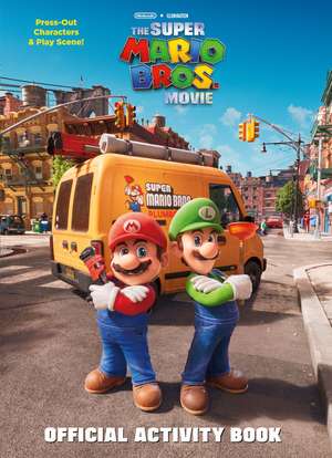 Nintendo(r) and Illumination Present the Super Mario Bros. Movie Official Activity Book de Michael Moccio