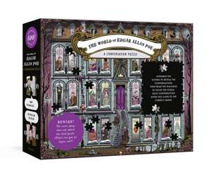 The World of Edgar Allan Poe: A Conversation Puzzle. 500 Pieces de Jacqui Oakley