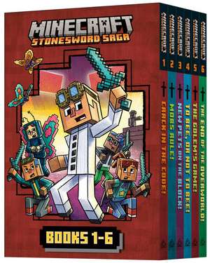 Minecraft Stonesword Saga Chapter Book Boxed Set (Minecraft Stonesword Saga) de Nick Eliopulos