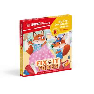 DK Super Phonics My First Decodable Stories Fix-It Foxes de Dk