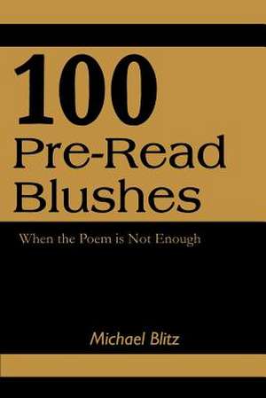 100 Pre-Read Blushes de Michael Blitz