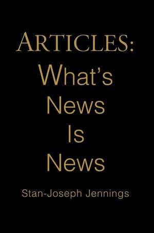 Articles de Stan-Joseph Jennings