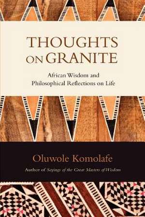 Thoughts on Granite de Oluwole Komolafe