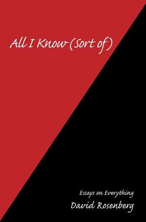 All I Know (Sort Of) de David Rosenberg