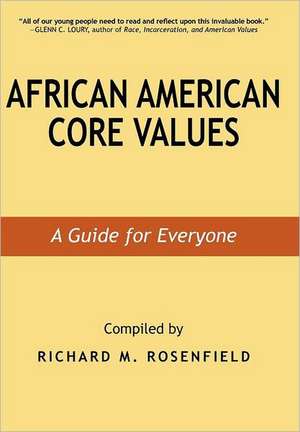 African American Core Values de Richard Rosenfield