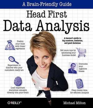 Head First Data Analysis de Michael Milton