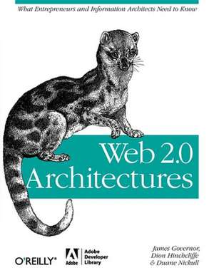 Web 2.0 Architectures de James Governor