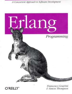 Erlang Programming de Francesco Cesarini