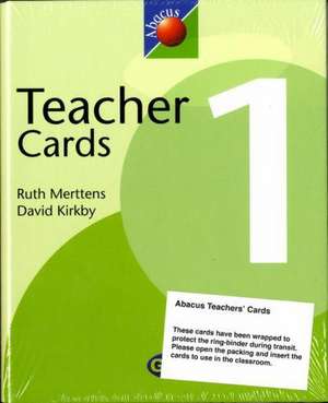 Abacus Yr1/P2: Teacher Cards