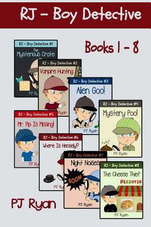 Rj - Boy Detective Books 1-8 de Pj Ryan