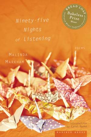 Ninety-Five Nights Of Listening: Poems de Malinda Markham