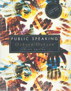 Public Speaking: Text with Free Real Deal Upgrade CD de Michael Osborn