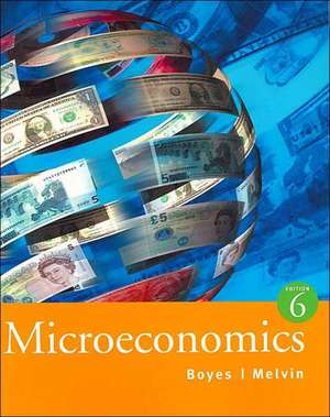 Microeconomics de William Boyes