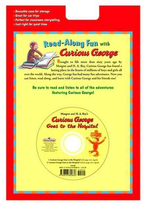 Curious George Goes to the Hospital Book & CD de H. A. Rey