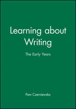 Czerniewska: Learning About Writing