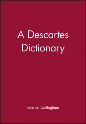 Descartes Dictionary de Cottingham