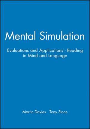 Mental Simulation de Martin Davies
