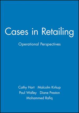 Cases in Retailing de Cathy Hart