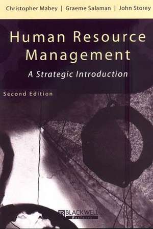 Human Resource Management 2e de Christopher Mabey