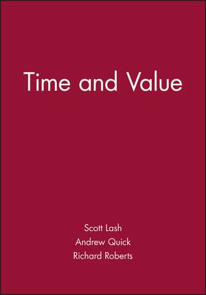 Time and Value de S Lash