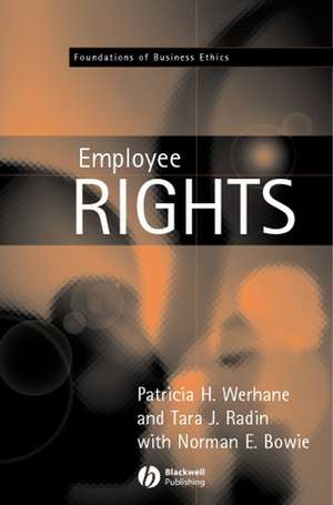 Employment and Employee Rights de PH Werhane