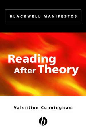 Reading After Theory de V Cunningham