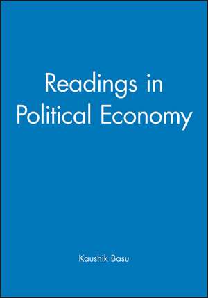 Readings in Political Economy de K Basu