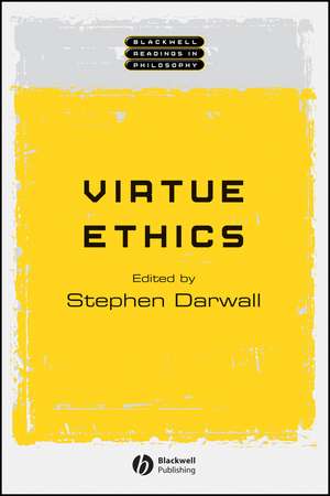 Virtue Ethics de Stephen Darwall