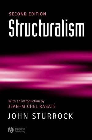 Sturrock: Structuralism 2e