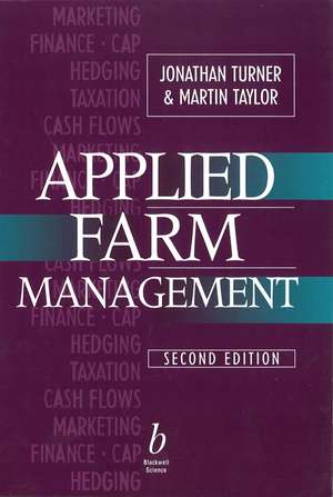 Applied Farm Management de Jonathan Turner