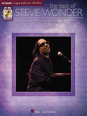 The Best of Stevie Wonder [With CD] de Todd Lowry