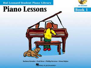 Piano Lessons Book 1 - Hal Leonard Student Piano Library Book/Online Audio [With Access Code] de Phillip Keveren