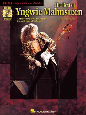 The Best of Yngwie Malmsteen a Step-By-Step Breakdown of His Guitar Styles and Techniques - Book/Online Audio