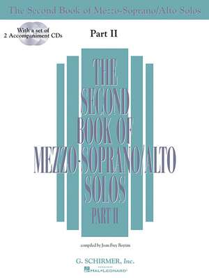 He Second Book of Mezzo-Soprano Solos Part II - Book/Online Audio de Joan Frey Boytim