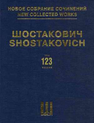 Music to the Film "Alone" Op. 26: New Collected Works of Dmitri Shostakovich - Volume 123 de Dmitri Shostakovich