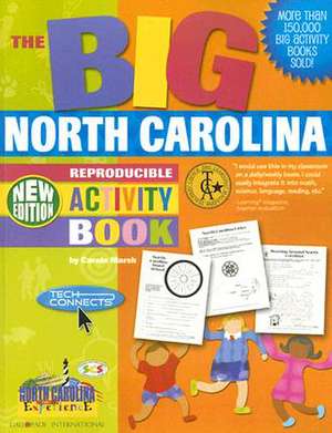 The Big North Carolina Reproducible Activity Book! de Carole Marsh