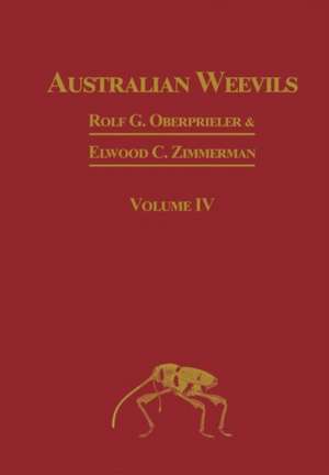 Australian Weevils (Coleoptera - Curculionoidea) de Rolf Oberprieler