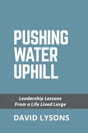Pushing Water Uphill de David Lysons