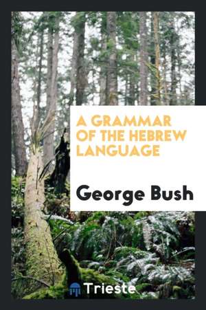 A Grammar of the Hebrew Language de George Bush