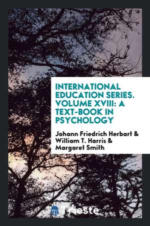 A Text-Book in Psychology de Johann Friedrich Herbart