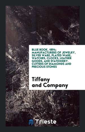 Blue Book de Tiffany And Company