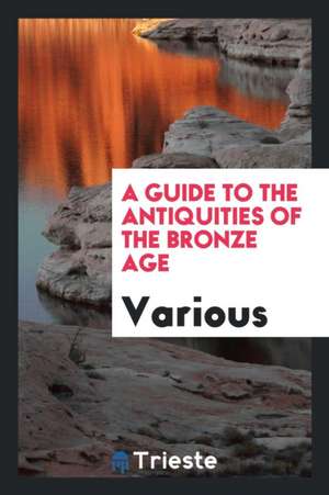 A Guide to the Antiquities of the Bronze Age de Various