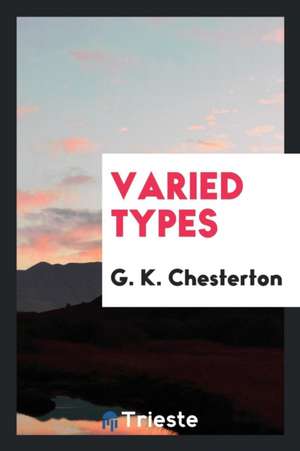 Varied Types de G. K. Chesterton