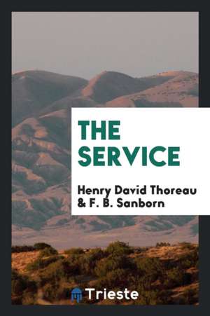 The Service de Henry David Thoreau