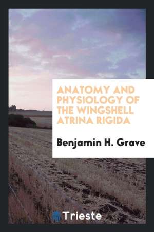 Anatomy and Physiology of the Wingshell Atrina Rigida de Benjamin H. Grave