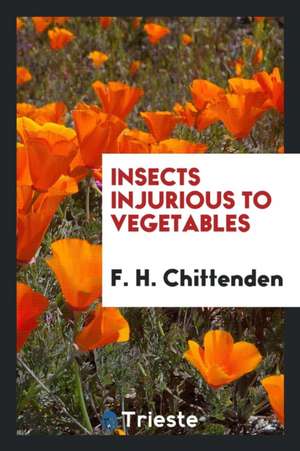 Insects Injurious to Vegetables de F. H. Chittenden